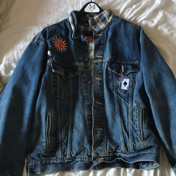 levis denim jacket mens vintage